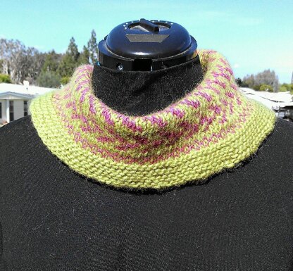 Two Color Portugese Cowl
