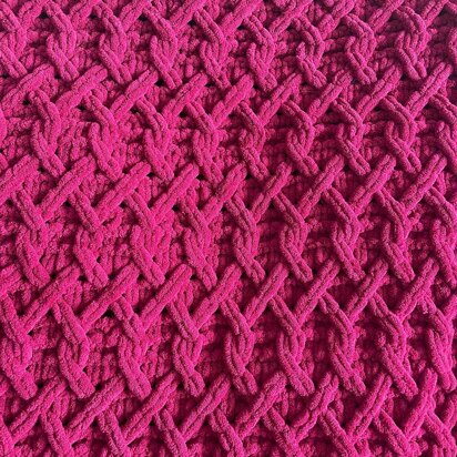 Cable Weave Blanket