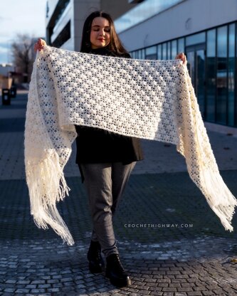 Subnivean Shawl