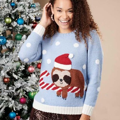 Adult Sleepy Sloth Sweater