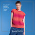 Make it in Moss Stitch Tank Top - Free Knitting Pattern in Paintbox Yarns Ombré Aran Wool Touch