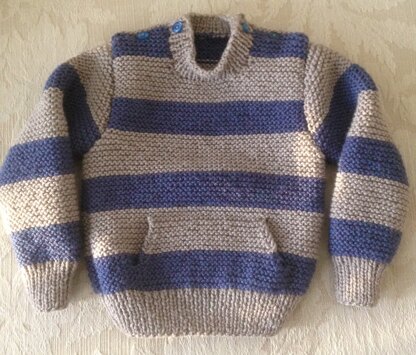 Striped Boys Sweater