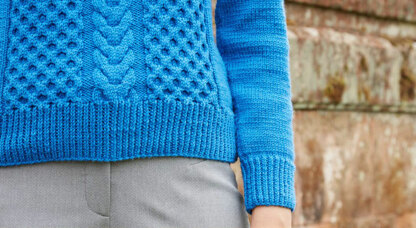Mercury Sweater in Yarn Stories Fine Merino DK - Downloadable PDF