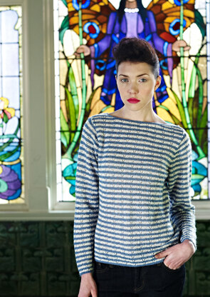 Florence Sweater in Rowan Fine Lace - Downloadable PDF
