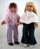 Terrific Toppers, Knitting Patterns fit American Girl and other 18-Inch Dolls