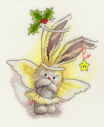 Bothy Threads Angel - Bebunni Cross Stitch Kit - 18cm x 22cm