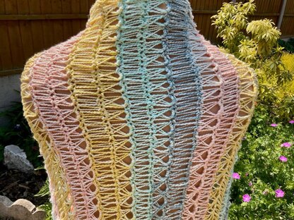 Sorbet Dreams Shawl