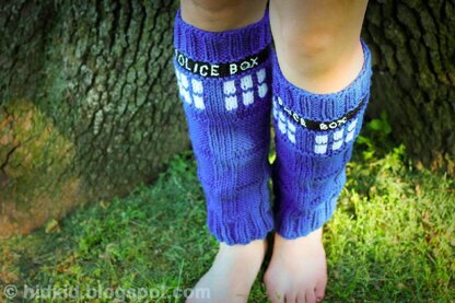 Police Box Legwarmers