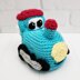 Timmy the Train Scrubby Amigurumi