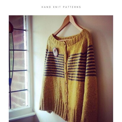 Vintage Style Boat Neck Cardigan