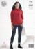 Raglan Sweaters in King Cole Big Value Recycled Cotton Aran - 4143 - Downloadable PDF