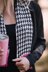 Houndstooth Color POP Scarf