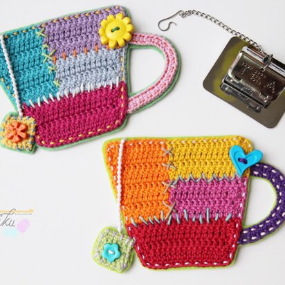 Tea Cup Crochet Patchwork