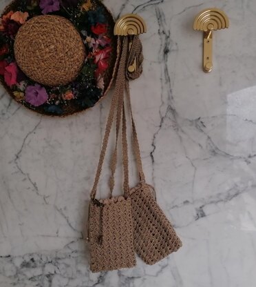 Hemp Twine Crossbody Bag