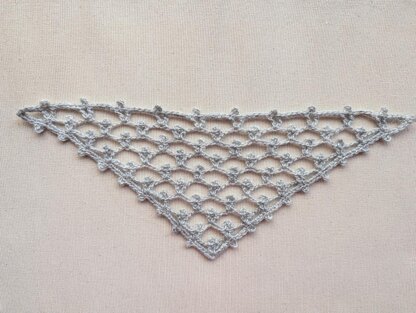Crochet Bandana/Shawl Pattern/Chart #50