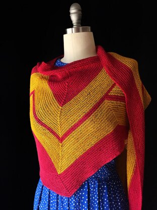 Wonder Woman Wrap (knit)