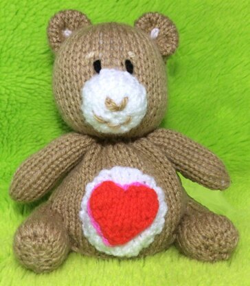 Tender Heart Care Bear choc orange cover / toy