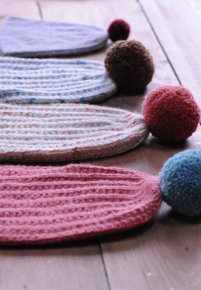 Mistake Stitch Rib Hat in The Fibre Co. Tundra - Downloadable PDF