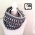 Candy Cane Infinity Scarf