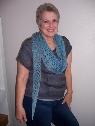 London Blue Shawlette