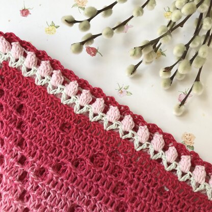 Tulip Garden Blanket