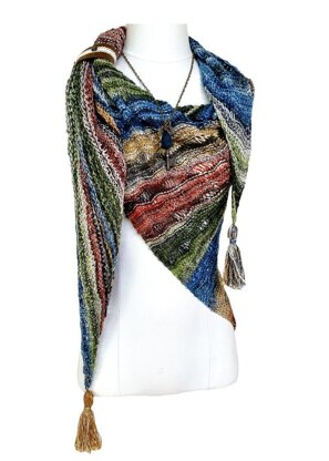 Sea Foam Shawl
