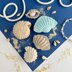 Seashell crochet pattern Amigurumi shell keychain and bag charm