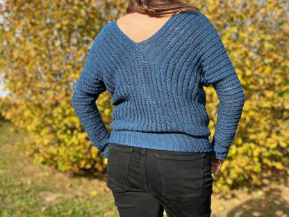 Batwing Sleeves Sweater
