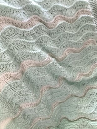 Waves Baby Blanket