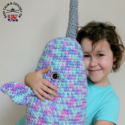 Giant Narwhal Amigurumi