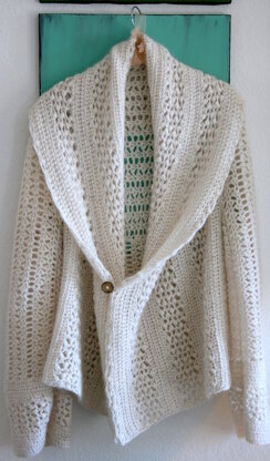 My Cafe Au Lait Frosted Espresso Cardi