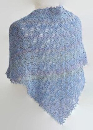 Pineapple Lace Shawl