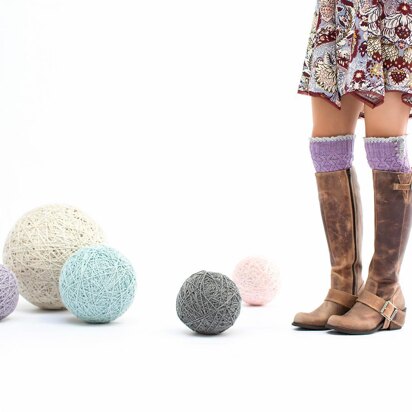 Lace & Button Boot Liners