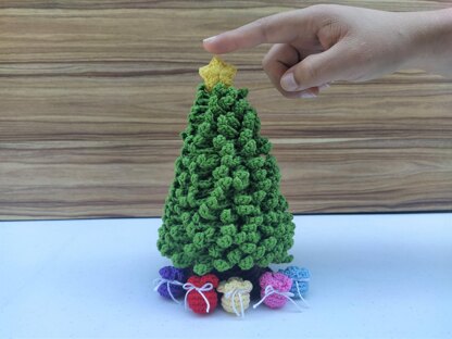 Christmas Tree Amigurumi Doll