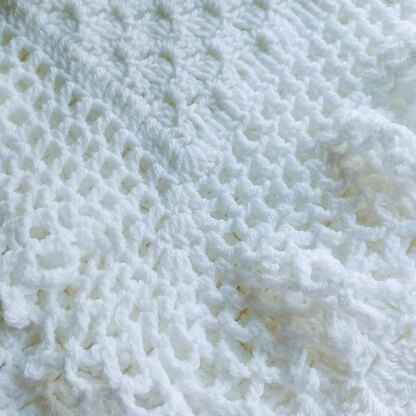 Handmade best sale baby shawl