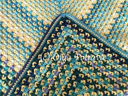 Crochet Granny Rectangle Blanket