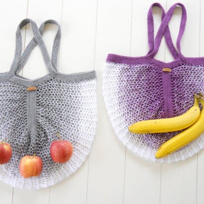 Knitting Pattern – Shopping Bag Netty – No.214E