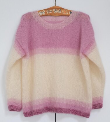 Ombre Mohair Sweater