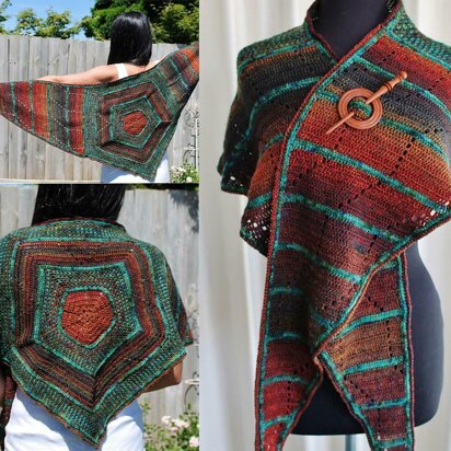 Pentagon Shawl