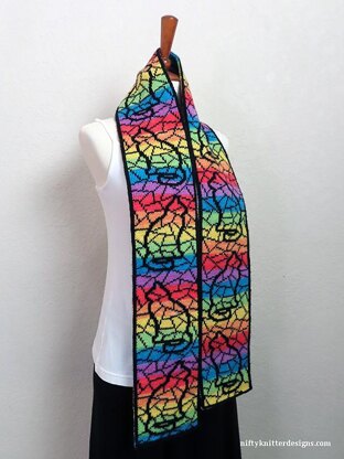 Glass Cat Scarf