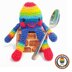 Rainbow Humpty Egg Cosy