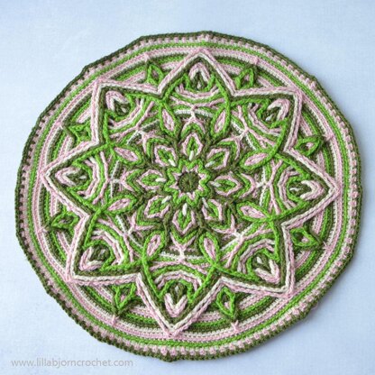 Illusion Mandala Overlay Crochet