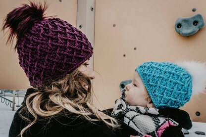 Mini Harlequin Beanie