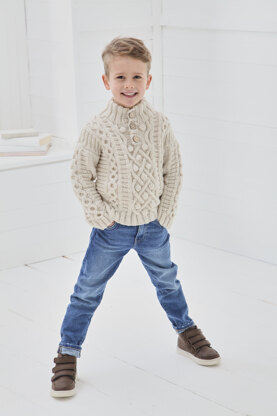 Sweater & Sweater Vest in King Cole Comfort Aran - P6171 - Leaflet