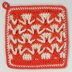 Polish Stars Pot Holder