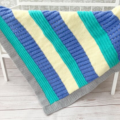 Baby Blanket Knitting Pattern #704