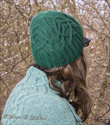 Cabled Arches Beanie