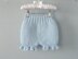 Knitting PATTERN Diaper Cover Knitted Baby Bloomers Liliana