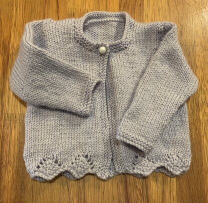 Girl's cardigan