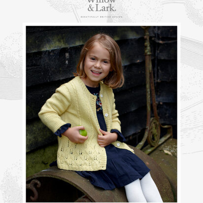 Alice Cardigan in Willow & Lark Nest - Downloadable PDF